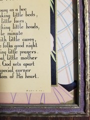 Art Deco Framed Print Poem To A Real Little Mother 1929 A Gibson Product