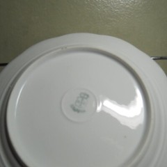 Antique Zeh Scherzer Bavarian Edwardian Lady Plate