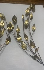 Homco Home Interiors Ivy Leaf Branch Wall Decor, Group Of 3