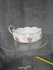 Vintage Lamoges Made In FRANCE Trinket Bowl 6 By 2in.