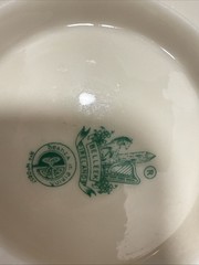 Belleek Ireland Porcelain Flower Trinket Dish (Two)