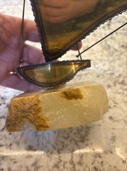 Handcrafted John DeMott Brass Sailboat on Onyx? Base Nautical Sculpture Ocean