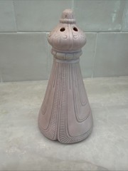 Rare Art Nouveau GYPSY Bisque Porcelain Hatpin Holder by Schafer & Vater Germany