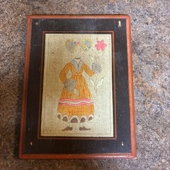 (8) Very Rare Italian Artisan Antiqued Florentine Plaques Size Approx 8×6 & 6×5