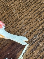 VTG Tiny Miniature Bird Figurines Japan 7 Carved Painted Celluloid Hard Plastic
