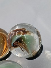 .61″-.58″ Hybrid Cat Eye Sparkler Marble Lot- Akro Master Vitro Foreign- L121