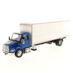 1:32 Kenworth T280 Supreme Signature Van, Blue Cab & White Body