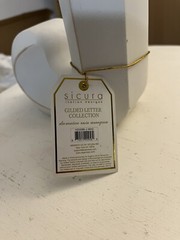 Sicura Gilded Letter Collection – J – 12”