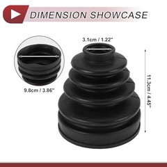 Set of 1 CV Joint Boot Kits for Toyota 4Runner 1996-2002 Inner Constant Velocity