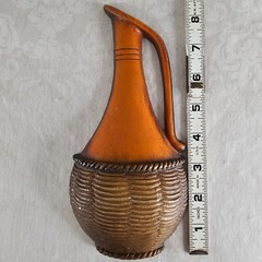Sexton USA Cast Metal Wine Bottle Wall Decor Mid-Century 60s-70s Vintage Kitsch