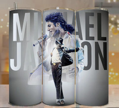 Billie Jean Live Stainless Steel Tumbler & Metal Straw – 20 oz Michael Jackson