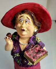Foxy Ladies™ MABEL Bobblehead Figurine “IT’S MY BODY & I”LL EAT WHAT I WANT TO”