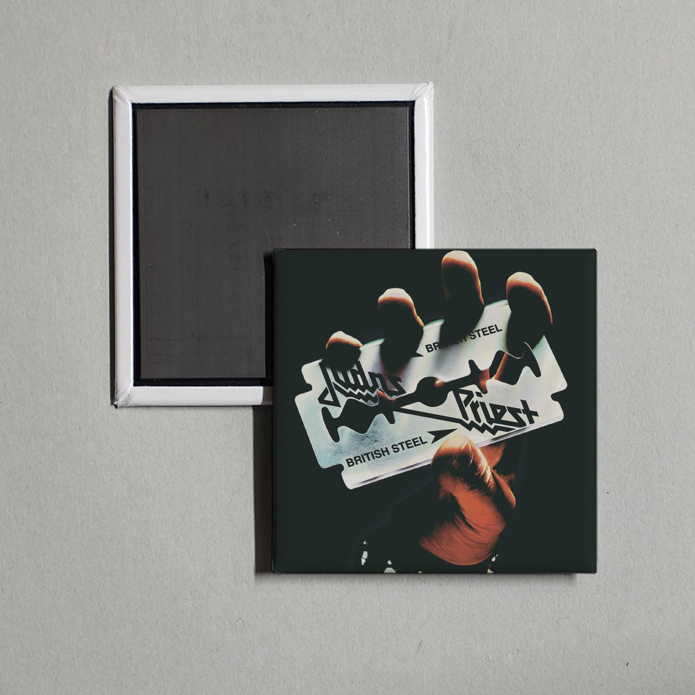 Judas Priest – British Steel Album Cover Locker Fridge Magnet