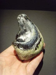 Lower Paleolithic – Fine Acheulean concave scraper/ chopper. c.450,000 BP.