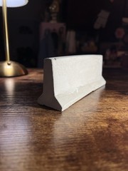 Supreme Concrete Gray Decorative Collectible Block
