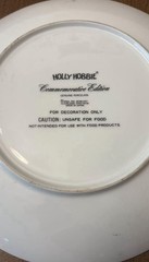 Holly Hobbie Commemorative Edition Mothers Day Porcelain Plate 1975 Japan 10″