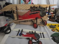 Vintage SEXTON Midwest Set of 4 Airplanes Cast Aluminum Wall Art Decor