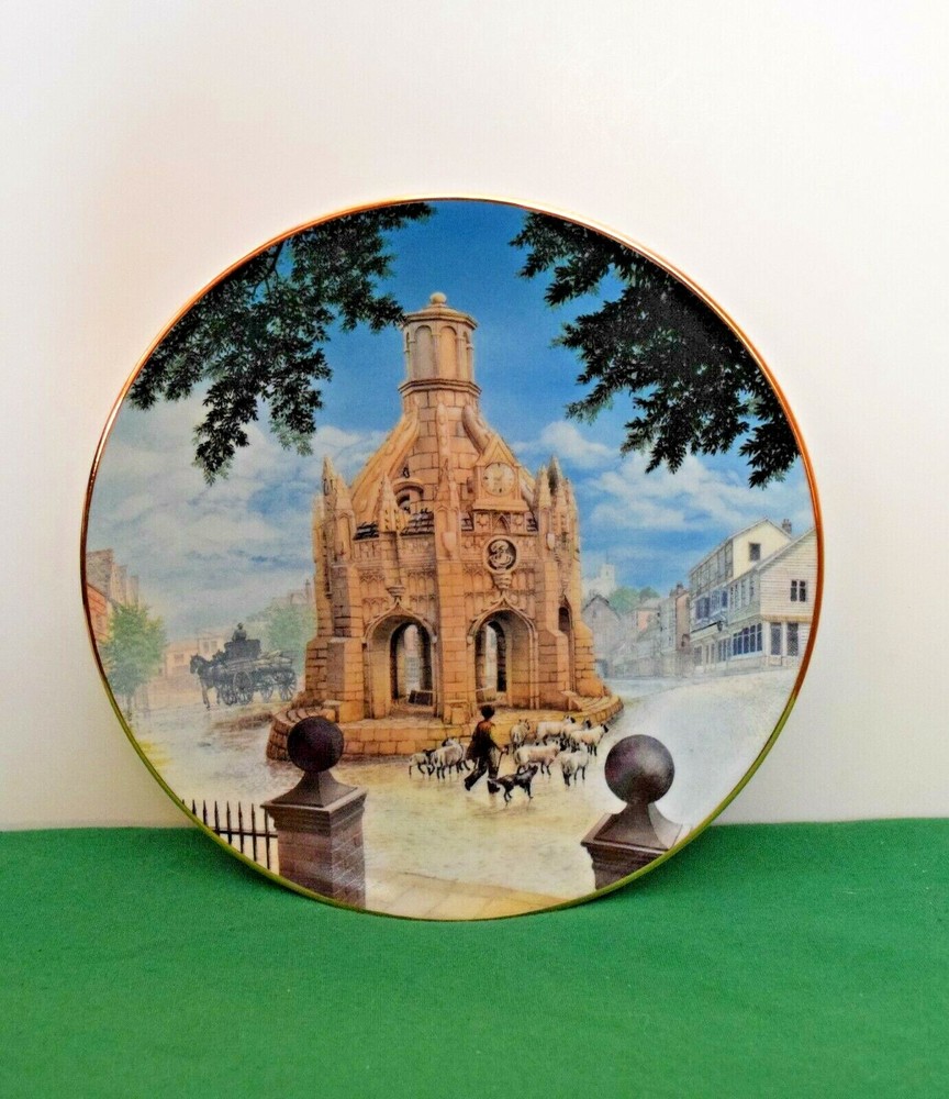 David Winter Plate Collection Chichester Cross. Boxed, Limited. Ed. 7084/10,000