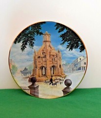 David Winter Plate Collection Chichester Cross. Boxed, Limited. Ed. 7084/10,000