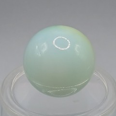 0.62″ Vintage Akro Agate Green Yellow Popeye Patch Marble- #Q141
