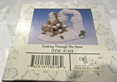 Charming Tails Dashing Through The Snow Item 87/624 Original Box & Packaging