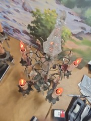 #5283 A Rare Pair Of Brass and Crystal￼ Candelabra Lamp 1800’S “WORKING”