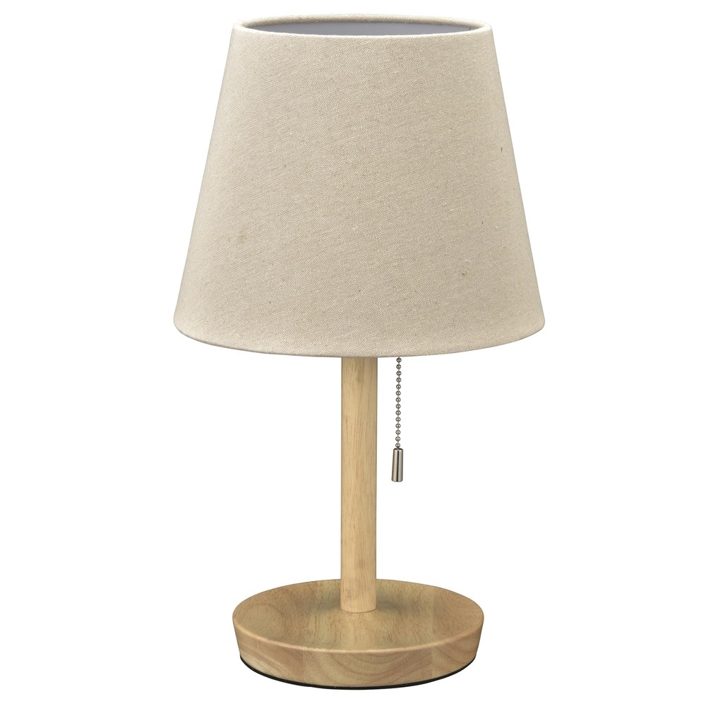 OHM Electric Table Stand Wooden Natural Bulb Sold Separately TT-YN26MAW-NA
