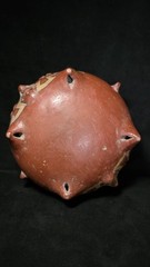 Pre-Columbian pottery Chupicuaro Two Faces Bowl . 800AD- 400 AD
