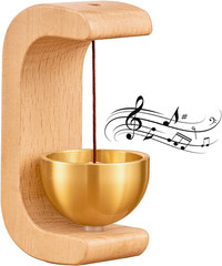 Wooden Door Bell Japanese Wind Chime Home Decor Garden Shopkeeper Reminder