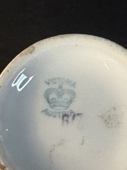 Antique 1900’s “Souvenir Of New York” Victoria Austria Porcelain Tumbler-Chip