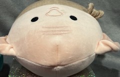Squishmallows Wizarding World Harry Potter Dobby Sock Elf Plush Plushie Doll 7”