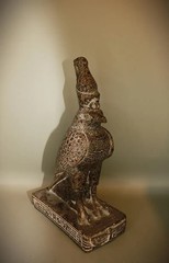 Ancient Egyptian Antiquities Statue God Horus Pharaonic Antique Stone Statue BC