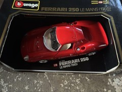 Ferrari 250 Le mans Red Bbrurago, special edition 1/18