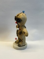 Neil Eyre Designs Halloween Horror Voodoo Witch Spirt Spell Doll Natural
