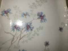 Antique JPL Jean Pouyat Limoges France Floral Dresser Tray 11 1/4″