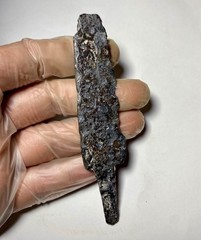 Ancient Early Israelite Iron Age Knife Blade Fragment c. 1200-600 BC Authentic