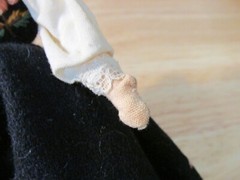 VTG Ronnaug Petterssen Norwegian Cloth 8″ Doll