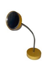 Vintage 1975 Lucite Magic Hanging Big Eyes Goose Neck Magnifying Makeup Mirror