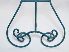 Turquoise Ornate Metal Display EASEL HOLDER STAND for Books or Pictures 15”x10”
