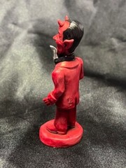 Neil Eyre Halloween Horror Spooky Scary Red Devil Mirror finish Pitchfork