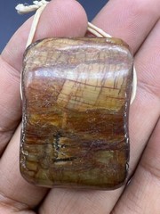 Rare Ancients Old Tumbled Tiger Eye Stone Specimens Stone Bead From Afghanistan