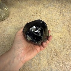 XL Monatomic Andara crystal Dark Purple