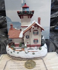 HARBOUR LIGHTS 2000 CHRISTMAS- HEREFORD INLET, NJ #710 WITH COIN COA