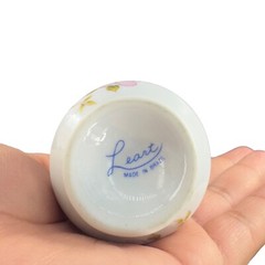 Leart Miniature Bud Vase Hand Crafted In Brazil Flowers Design Vase Porcelain
