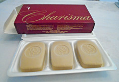 VINTAGE Avon Perfumed Soaps – CHARISMA – 3 3oz Bars in Original Packaging