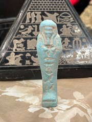 A little Ushabti Egyptian King’s servant Egyptian Antiques Handicrafts pieces BC
