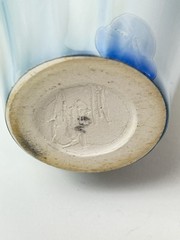 Campbell Pottery Vase 3.25″ Signed