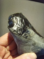 Lower Paleolithic – Unique Acheulean handaxe/chopper c.450,000 BP.