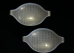 2 Vintage 1950’s Modernist Hutschenreuther Prof. Lili Schultz Gold Bowls