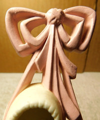 Unbranded~Vintage Pink & Off White Ballerina Shoes Wall Decoration